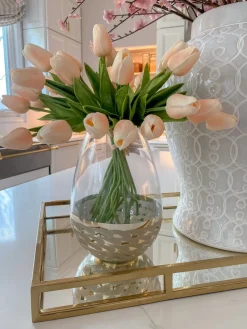 Inspire Me! Home Decor Clear Glass Ginger Jar With Lid (2 Sizes) Online