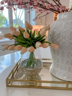 Inspire Me! Home Decor Clear Glass Ginger Jar With Lid (2 Sizes) Online