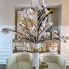 Inspire Me! Home Decor Coaster Tray With Gold Linear Design Outlet