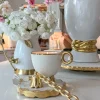 Inspire Me! Home Decor Coaster W/ Gold Trim (2 Colors) Price For 1 Best