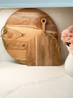 Inspire Me! Home Decor Coffee Mug Holder With Marble Base Gold New