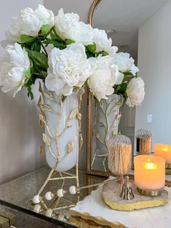 Inspire Me! Home Decor Cone Hydrangea (2 Colors) Floral Stems Clearance