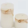 Inspire Me! Home Decor Crackled Glass Link Standing Candle Holder (2 Sizes) Hot