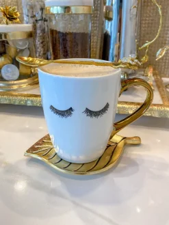 Inspire Me! Home Decor Cream & Gold Sweetheart Mug Outlet