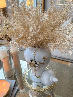 Inspire Me! Home Decor Cream Magnolia Branch Stem Fashion