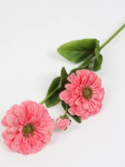 Inspire Me! Home Decor 25″ Cream Pink Magnolia Stem New