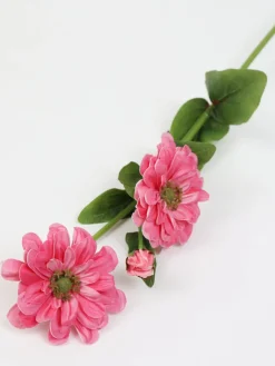 Inspire Me! Home Decor 25″ Cream Pink Magnolia Stem New