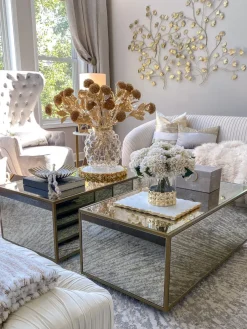 Inspire Me! Home Decor Cream Real Touch Peony Stem Sale