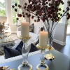 Inspire Me! Home Decor Cream Textured Pillar Candle (2 Sizes) Discount