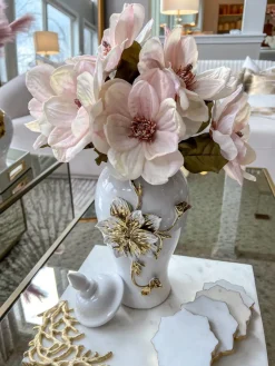 Inspire Me! Home Decor 27″ Cream/White Hydrangea Stem Online