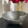 Inspire Me! Home Decor Crumpled Edge Gold Vase Sale