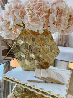 Inspire Me! Home Decor Crystal Lotus Top Candle (2 Colors) Online