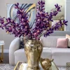Inspire Me! Home Decor Dark Purple Blossom Stem Online