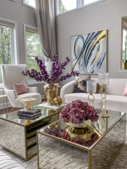 Inspire Me! Home Decor Dark Purple Blossom Stem Online