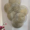 Inspire Me! Home Decor Decorative Gold Metal Flower/ Wall Art Online