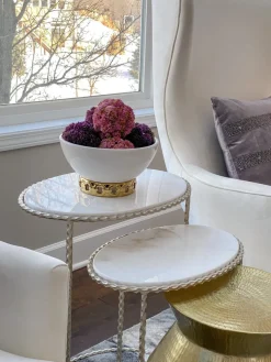 Inspire Me! Home Decor Decorative Faux Sedum Orb (2 Colors) New