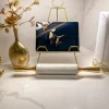 Inspire Me! Home Decor Decorative Gold Floral Branch Sculpture Sale