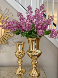 Inspire Me! Home Decor Deep Purple Dendrobium Orchid Stem Outlet