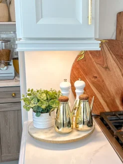 Inspire Me! Home Decor Detailed Stem Vase (2 Colors & 2 Sizes) Sale