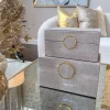 Inspire Me! Home Decor Distressed Gold Handle Marble Decorative Rolling Pin Best