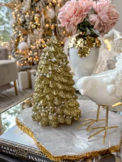 Inspire Me! Home Decor Floral Stems Large White Beaded Magnolia Stem Online