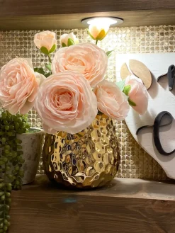 Inspire Me! Home Decor Floral Stems 24″ Real Touch Tulip Bloom Stem Clearance