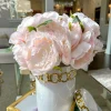 Inspire Me! Home Decor Floral Stems 11″ Real Touch Ranunculus Bundle (3 Colors) Hot