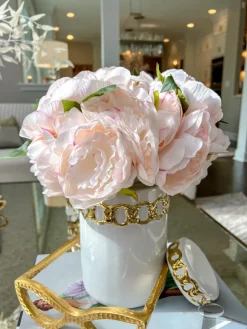Inspire Me! Home Decor Floral Stems 11″ Real Touch Ranunculus Bundle (3 Colors) Hot