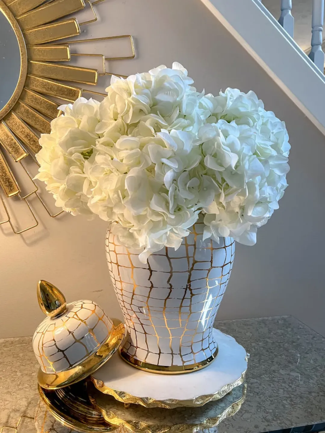 Inspire Me! Home Decor Floral Stems 12″ Soft Pink Peony Bundle Outlet