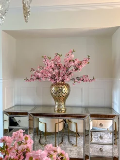 Inspire Me! Home Decor Floral Stems 29.5″ Pink Feather Stem Fashion