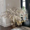 Inspire Me! Home Decor Floral Stems 51″ White Cherry Blossom Stem Best
