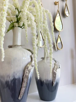 Inspire Me! Home Decor Floral Stems 58″ Pink And White Cascading Cherry Blossom Stem Discount