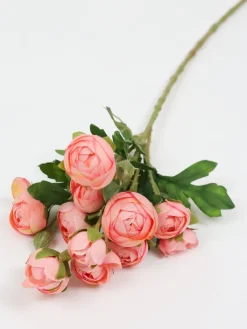 Inspire Me! Home Decor Floral Stems Mini Ranunculus Bundle (3 Colors) Fashion