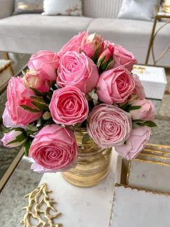 Inspire Me! Home Decor Floral Stems Pink Cherry Blossom Branch Stem Sale