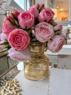 Inspire Me! Home Decor Floral Stems Pink Cherry Blossom Branch Stem Sale