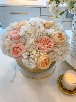 Inspire Me! Home Decor Floral Stems Real Touch Rose Bundle (2 Colors) Online