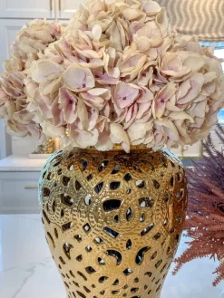 Inspire Me! Home Decor French Beige/Blush Hydrangea Stem Floral Stems Online
