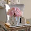 Inspire Me! Home Decor Fuchsia/Cream Peony Bundle Hot