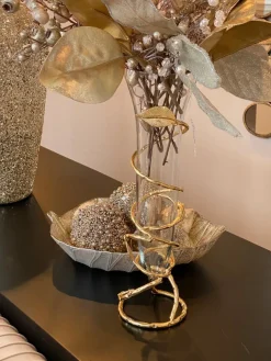 Inspire Me! Home Decor Ginger Jars Gold Beaded Ginger Jar (2 Sizes) Fashion