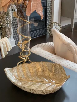 Inspire Me! Home Decor Ginger Jars Gold Beaded Ginger Jar (2 Sizes) Fashion