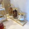 Inspire Me! Home Decor Glass And Metal Honey Jar W/ Spoon KITCHEN Clearance