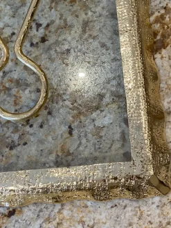 Inspire Me! Home Decor Glass And Gold Napkin Holder Best