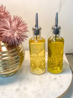 Inspire Me! Home Decor Glass Bowl On Gold Metal Branch Base With Lid Best