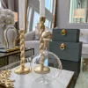 Inspire Me! Home Decor Glass Bottle With Gold Stopper Outlet