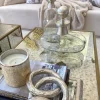 Inspire Me! Home Decor Glass Bottle With Silver Ball Stopper (2 Sizes) Sale