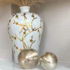 Inspire Me! Home Decor Glass Cloche With White Tip Matches Sale