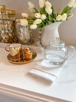 Inspire Me! Home Decor Glass Detailed Oil And Vinegar Dispensers (Set Of 2) KITCHEN Discount