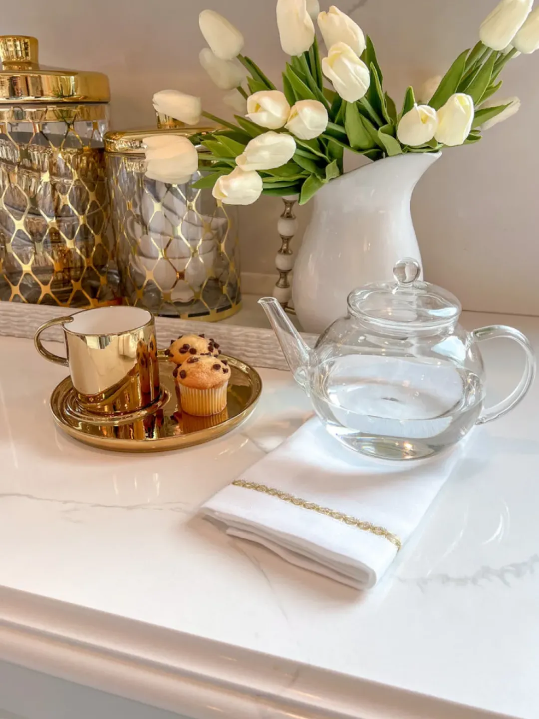 Inspire Me! Home Decor Glass Detailed Oil And Vinegar Dispensers (Set Of 2) KITCHEN Discount