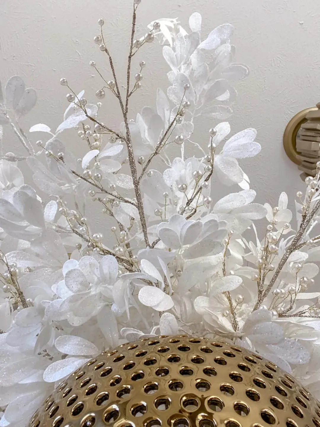 Inspire Me! Home Decor Glass Drop Ornaments (2 Colors) Clearance