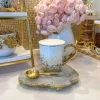 Inspire Me! Home Decor Glass Jar With Gold Branch Design And Spoon Fashion